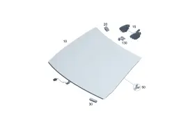 206-827-01-00 Mercedes-benz Genuine Lens Hood