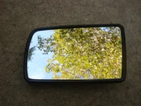 2108100121 Mercedes-benz R129 Sl500 W140 S500 W210 Left Mirror Audodim Heated Glass