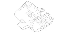 Mercedes-benz 213-821-00-36-1b88 Genuine Mercedes-benz Cover