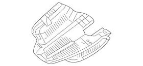 213-821-01-36-7h52 Mercedes-benz Genuine Cover