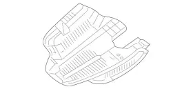 213-821-01-36-9051 Mercedes-benz Genuine Cover Rain Light Sensor
