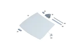 214-827-00-00 Mercedes-benz Genuine Lens Hood