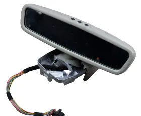 2208103017 Mercedes-benz 2003-06 R230 Sl500 Sl55 Interior Rear View Mirror Gray