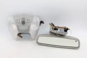 230811008 Mercedes-benz 2003-2006 R230 Sl500 Top Upper Rear View Mirror Assembly Oem #39224