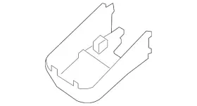 251-811-09-07-7e94 Mercedes-benz Genuine Cover