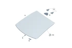 297-827-15-00 Mercedes-benz Genuine Lens Hood
