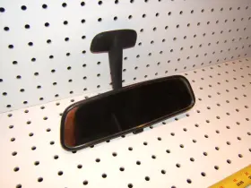 4161 Mercedes-benz Late W108 W109 W114 W115 Rear View All Black Genuine Mbz Oem 1 Mirror