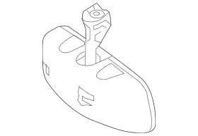 447-810-00-17-7c45 Mercedes-benz Genuine Mirror Inner