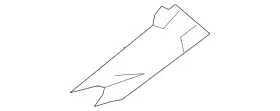 447-821-02-00-9051 Mercedes-benz Genuine Cover Cap