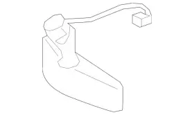 463-810-34-01-9051 Mercedes-benz Genuine Mirror Inside