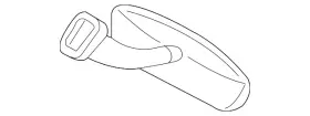 Mercedes-benz 906810001764 Genuine Mirror Inside