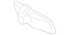 9108101703 Mercedes-benz Genuine Interior Rear View Mirror