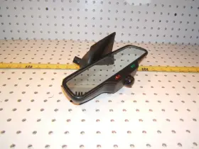A2108100317 Mercedes-benz E1 010 427 02 0427 Mid W202 Rear View Manual Black Oem 1 Mirror / Alarm Type