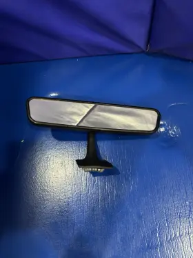 W12400-09mn00 Mercedes-benz 85-97 Rear View Mirror Oem W124 W126 W201 190e E300 E320