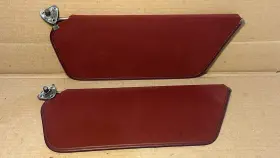 5404122 Mercury Oem 1980-89 Grand Marquis 5.0l Sunvisor Sun Visors Pair Red Burgundy