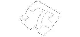7630a155 Mitsubishi Genuine Cover