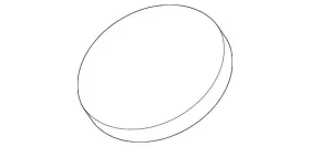 7630a187 Mitsubishi Genuine Windshield Button
