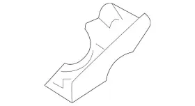 7630a231 Mitsubishi Genuine Lane Assist Cmra Cover