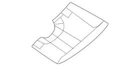 7630a291 Mitsubishi Genuine Camera Cover