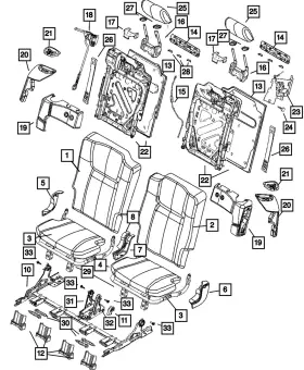 05183631aa Mopar Genuine Mounting Bracket 5183631aa