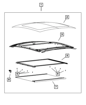 68111580aa Mopar Genuine Pan Head Screw