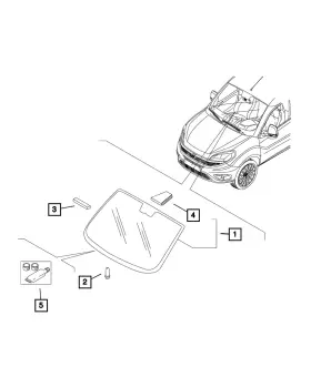 68162827aa Mopar Genuine Support Plate