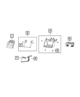 6qd21tx7ab Mopar Genuine Close-out Cover