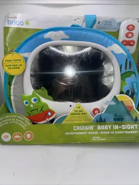 61461 Munchkin Brica Cruisinft Baby In-sight Car 1 Count Pack Of With Remote New
