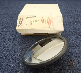 24435200 Muncie Baker Transit Rear View Mirror Round Black 47401