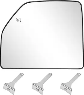 Fl3z17k707t Nexa-gear Fl3z17k707r Heated Upper Mirror Glass Left Driver Side For 15-22 Ford F150 F250