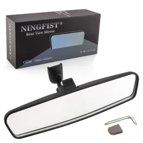 87810-0d070 Ningfist Wide Angle Rear View Mirror For Toyota Nissan Jeep Chevrolet And More