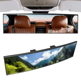 Kuayi-020 Ningfist 12 Inch Hd Anti Glare Universal Panoramic Rear View Mirror For Cars Suv Truck