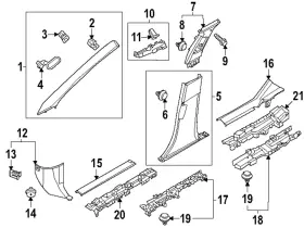 24275-5mp0a Nissan Genuine Harness Shield