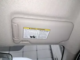 268-11726r Nissan Rh Passenger Side Sun Visor/sunvisor 2013 Versa Sku#4058396