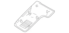 284l8-6ma0a Nissan Genuine Lane Assist Cmra Cover