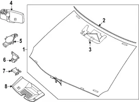 284l8-7ba0a Nissan Genuine Cover