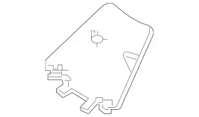 284l8-9dj1a Nissan Genuine Lane Assist Cmra Upper Cover