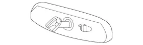 96321-6gj1a Nissan Genuine Mirror Inside