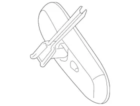 96321-zp01a Nissan Genuine Interior Rear View Mirror 96321-zp01a Nissan Genuine Interior Rear View Mirror