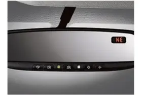 999l1-v3000 Nissan Genuine Auto-dimming Rear View Mirror With Homelink