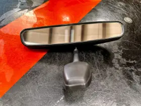 K6321-37p00 Nissan 90-96 Oem 300zx Z32 Black Manual Dimming Interior Rear View Mirror