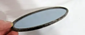 No Brand That I See 1900s 1920s 1930s 1940s Oval Rear View Mirror Ford Chevy Dodge Gm Hudson Buick Hot Rod Mopar