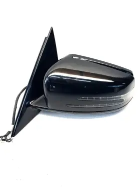 21281075199040 Oem 2010-2013 Mercedes W212 E350 E550 Left Side View Mirror Black A2128107519