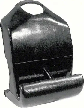 K34b Oer 1967 Camaro Firebird Inner Rear View Mirror Bracket Boot Convertible Black
