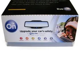 Onstar 707773814147 Live On Fmv Bluetooth Rearview Mirror Universal Add Kit