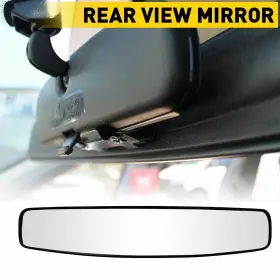 Xpd-hsj-86413 Oxilam Universal 17 Inch Rear View Interior Car Mirror Wide Long Safety Clear For Most