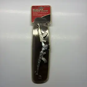 Ip-3505 Pilot Automotive New Rear View Mirror Accent Guns Rifle Peel And Stick Tip Broken