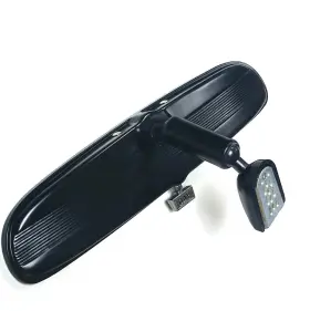 Sp8215bk Pirate Mfg Rear View Mirror Day/nite Black Steel