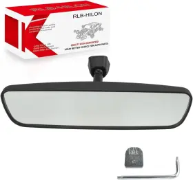 F-013 Rlb-hilon 10.6 Inch Rear View Mirror Universal Fit Type Compatible With Many Cars