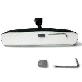F-458 Rlb-hilon 10.5 Inch Frameless Rear View Mirror Universal Fit Type Compatible Wi